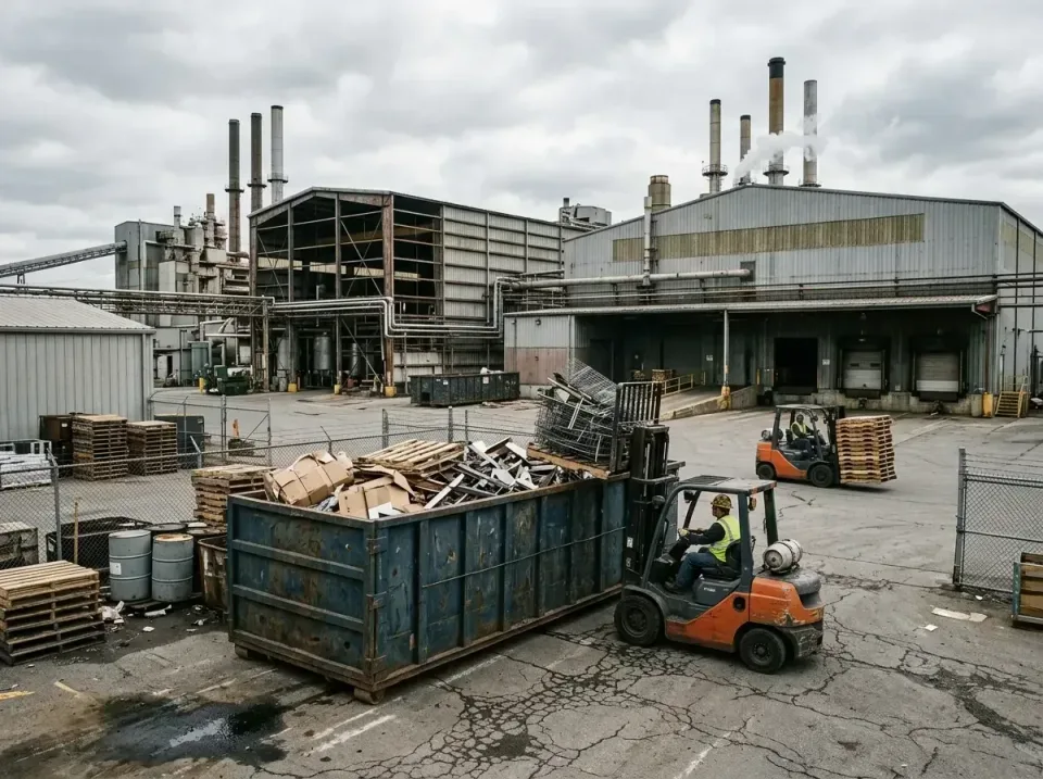 industrial-factory-scrap-conta-003 — frequently asked questions, Cheap Roll-off Dumpster Rentals in Perkasie, PA
